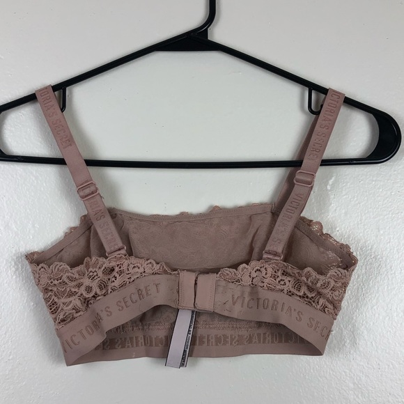 Victoria’s Secret Tan Floral Lace Bra - Picture 4 of 6